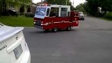The smaller fire truck in the world