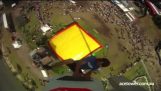 Свободное падение с 30 метров