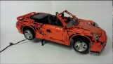 Een ongelooflijke onbemande Porsche 911 van LEGO