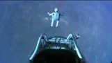 La caduta di Felix Baumgartner dallo spazio