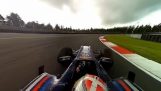 Inside a Formula 1 car (Panoramic 360 ° video)