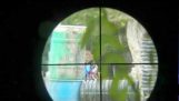 Sniper paintball matchen