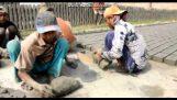Gjør murstein i Bangladesh
