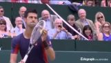 Novak Djokovic härma Maria Sharapova i