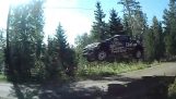 Salto pazzo nel Rally di Finlandia