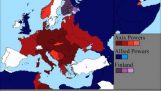 Карта Великой Отечественной войны