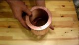 Imanes de neodimio a través de un tubo de cobre