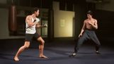 Digital battle between Donnie Yen and Bruce Lee