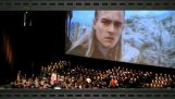 Un orchestra dal vivo nel film «Il Signore degli anelli»