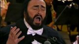 A última aparição de Luciano Pavarotti