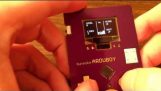 Tetris oynar elektronik kartvizit