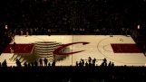 Verbazingwekkende 3D-weergaven in NBA stadion