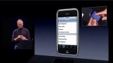 Vor 7 Jahren: Steve Jobs-Skrolarei mit dem Finger in das erste iPhone