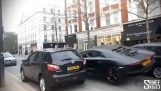 Lamborghini Aventador con una Trakarisma en Londres