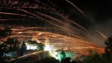Rocket war in Chios