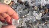 Soľ bloky sa objavil v Mŕtveho mora