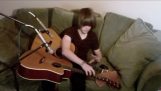 15 year old magician on guitar