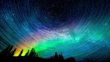 De magische northern lights in Alaska