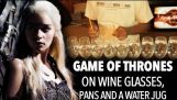 Game Of Thrones Theme Song On Wine Glasses, Pans and a Water Jug