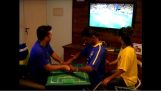 Blind und taub und stumm brasilianischen Track World Cup