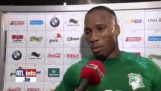 Didier Drogba die beschwert sich über die Schießerei (Parodie)
