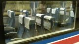 Automatiques sièges dans le train japonais