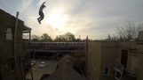 De epische sprong voor een Stuntman