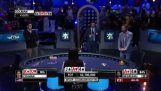 The reaction of a poker player when he wins $ 15 million