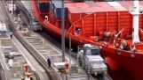 Panama-Kanal Schiff Unfall