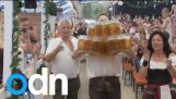 Ember beállítja a világrekordot a legtöbb sört szállító