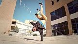 GoPro HERO3 kullanarak dans video (ağır çekim)