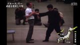 Demonstratie van martial arts met Bruce Lee in 1967