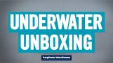 Conversão conversão unboxing subaquática Sony Xperia Z3