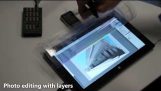 Microsoft Research reveals “FlexSense” smart plastic display