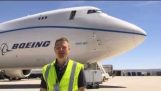 Hvordan en Million Pound 747-8 Tests Det er Bremser