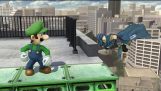 Dans Smash 4 Luigi gagne toujours sans avoir à faire quoi que ce soit du tout