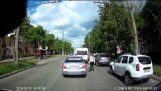 Car vs Pedestrian who wants to cross