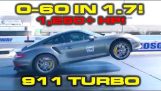 1,250马力保时捷911 Turbo – 0-100 km / h在1.7秒内