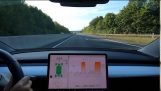 Acceleration 0-264 km / h on a Tesla Model 3