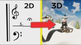 3D . में लाइन राइडर, 'माउंटेन किंग' के साथ समन्वयित