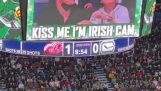 Kiss cam fun