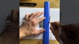 Animation sur une feuille de papier