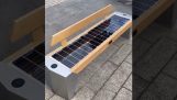 Solar bench in China