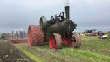 The largest steam powered tractor in the world