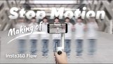 Stop motion видео с камера Insta360 Flow