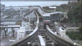 Monorail trains in Japan