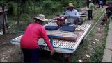 Riding the cheapest train is very enjoyable in Colombia