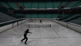 Ice tennis