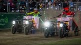 Corrida de velocidade com motocicletas