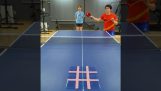 I played table tennis